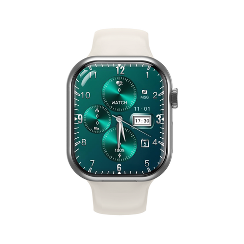 NJYUAN VP29 Android Smart Watch Silver – 4G/5G, AMOLED & Camera HD