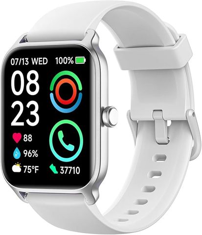 Đồng Hồ Thông Minh Nam Nữ Fitpolo 1.8 Inch (Tích Hợp Trợ Lý Ảo Alexa, Gọi Điện Bluetooth, Đo Nhịp Tim, SpO2 & Giấc Ngủ, 100 Chế Độ Thể Thao, Theo Dõi Sức Khỏe Toàn Diện, Tương Thích Android & iOS)