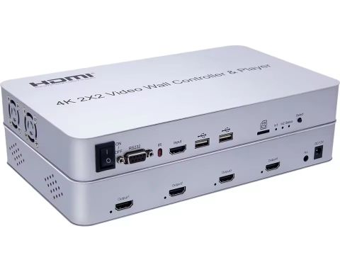 2x2 Video Wall Controller 4K: Giải Pháp Ghép Màn Hình & Bảo Trì