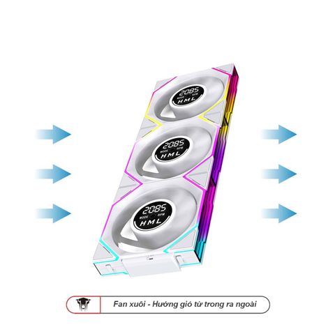 FAN LEOPARD Interstellar V4 Trắng - Pack 3