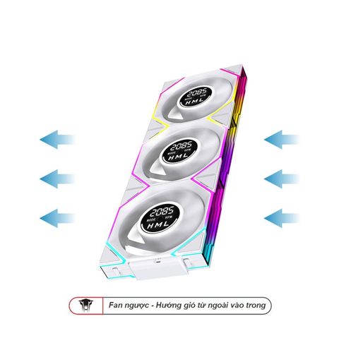 FAN LEOPARD Interstellar V4 Trắng Ngược - Pack 3