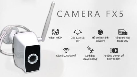 CAMERA IP NGOÀI TRỜI FX5 FULL HD 1080P