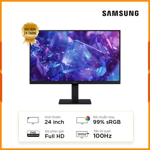 Màn Hình 24 Inch SAMSUNG LS24D300GAEXXV (24 inch / IPS / FHD / 5ms / 100Hz)