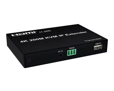KVM Extender 200m Over IP: Kéo Dài USB & HDMI Qua Cáp Mạng CAT6
