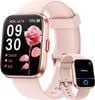 Đồng Hồ Thông Minh Nữ Fitpolo 1.8 Inch HD Màu Hồng Rose Pink (Tích Hợp Trợ Lý Ảo Alexa, Gọi Điện Bluetooth, Đo Nhịp Tim, SpO2 & Giấc Ngủ, Thời Lượng Pin 7 Ngày, 110 Chế Độ Thể Thao, Chống Nước IP68, Tương Thích Android & iPhone)