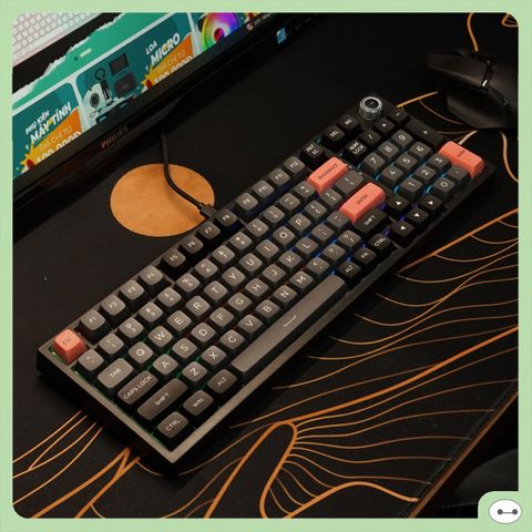 Bàn phím cơ Asestek Ak98 Black Grey Blue/Yellow/Red Switch