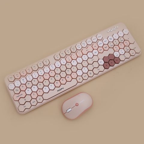 BỘ PHÍM CHUỘT KHÔNG DÂY MOFII HONEY S NÂU