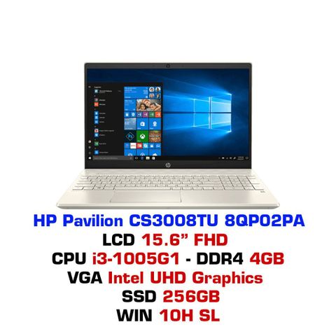 Laptop HP Pavilion 15 CS3008TU 8QP02PA