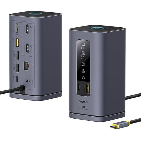 Hub Baseus Spacemate 11-in-1 MAC Version | Xuất 3 Màn Hình MST cho Mac