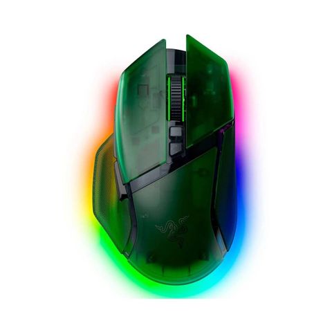 Chuột Razer Basilisk V3 Pro 35K Phantom Green Edition - RZ01-05240300-R3A1