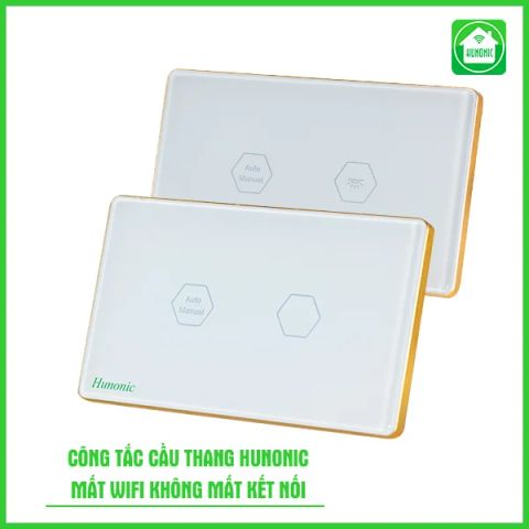 Công Tắc Cầu Thang Wifi Thông Minh Hunonic