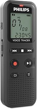 Philips DVT1150: Máy ghi âm kỹ thuật số ghi âm một chạm tiện lợi