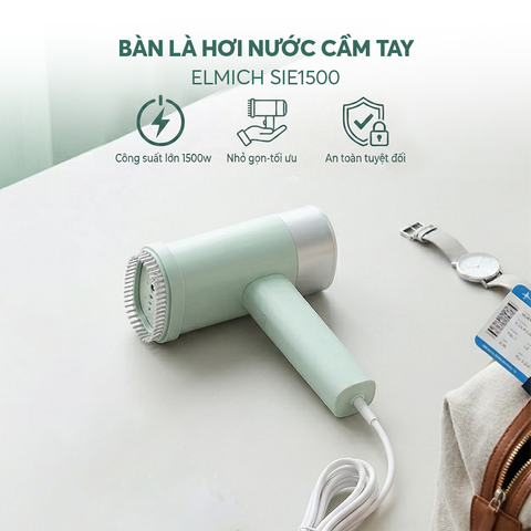 ELMICH SIE-1500 - BÀN LÀ HƠI NƯỚC CẦM TAY 1500W
