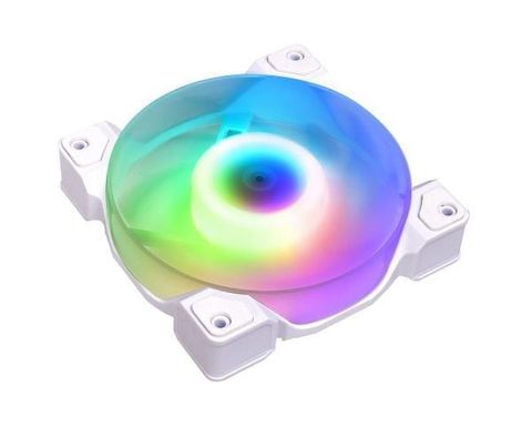 Fan lẻ ID-Cooling DF-12025-ARGB Trio Snow | Trắng Toàn Phần | Giá 2026