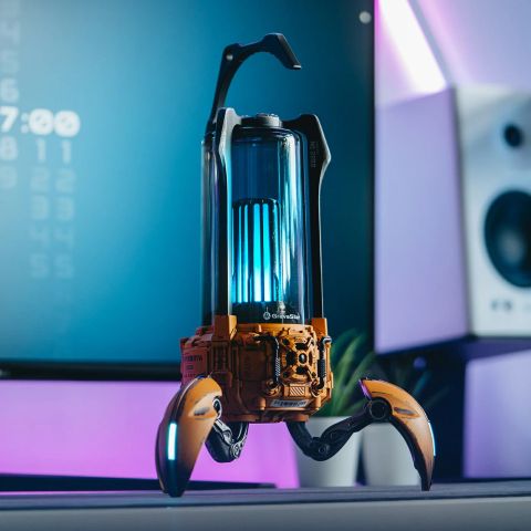 Supernova Bluetooth Speaker War Damaged Yellow – Loa Sci-Fi Cao Cấp