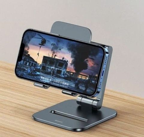 Giá Đỡ Điện Thoại iPad Hợp Kim Nhôm Xếp Gọn Baseus Desktop Biaxial Foldable Metal Stand