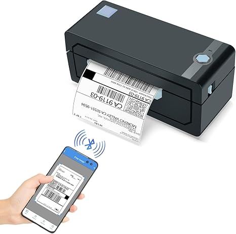 Máy in nhãn vận chuyển nhiệt Bluetooth JADENS