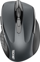  TECKNET Wireless Mouse (2.4G & BT5.0/3.0) Silent 4800 DPI 