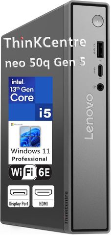 Máy tính để bàn mini Lenovo ThinkCentre neo 50q Gen 5