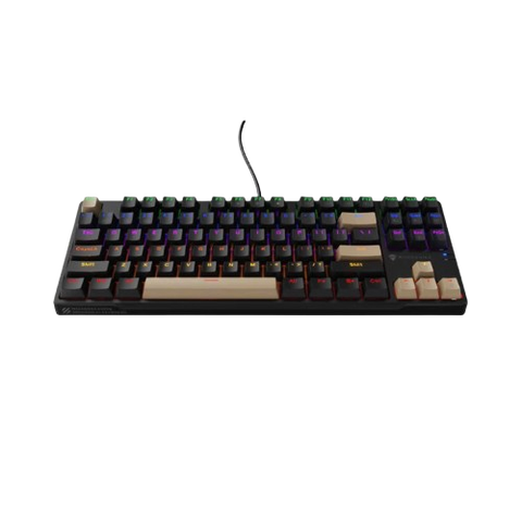 Bàn Phím Cơ có dây Machenike K500B-B87 Wired Red Switch Led Backlit Black