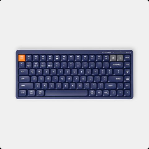 Bàn phím không dây HyperWork SilentKey Mini TS01M Xanh