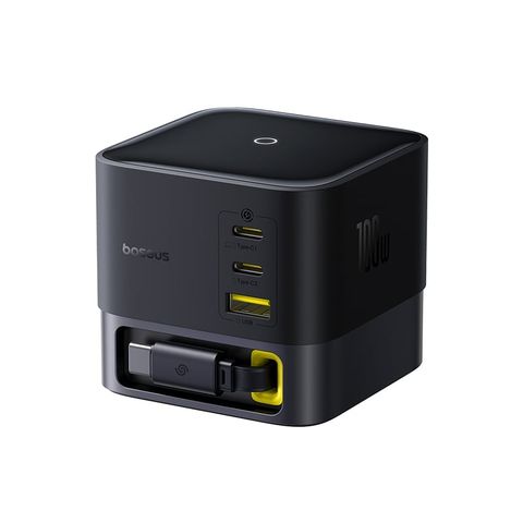 Củ Sạc Nhanh Để Bàn Baseus Super GaN 100W