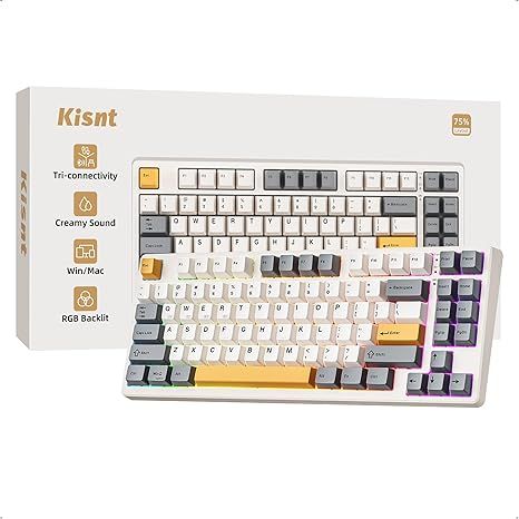 Kisnt KN85 Wireless Mechanical Gaming Keyboard