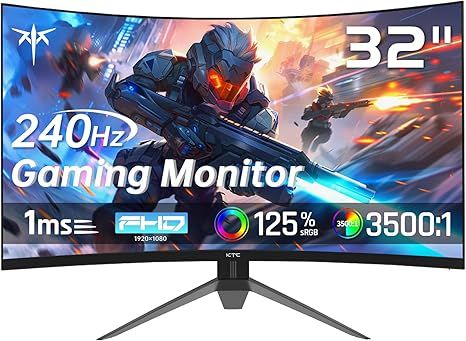 KTC 32 Inch 240Hz Curved Gaming Monitor