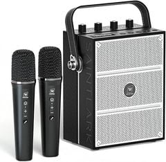  100W Powerful Voice Amplifier with 2 Wireless Microphones 