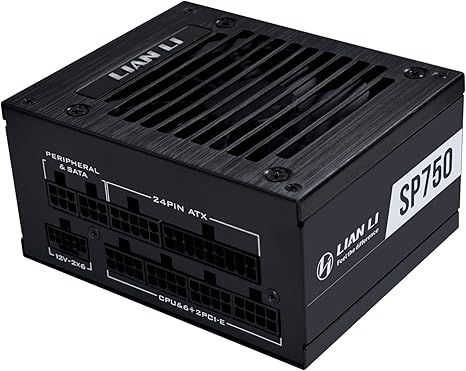 Lian Li SP750 V2 Gold 750 Watt SFX Form Factor Power Supply