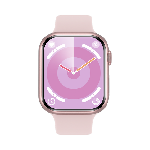 Huadai HD9 Mini Smartwatch Pink – Đồng Hồ Thông Minh 1.75″ Bluetooth 5.3 & Sức Khỏe
