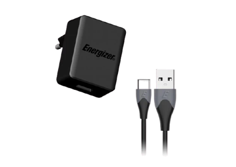 Củ Sạc Sạc Energizer Quick Charge Qualcomm 3.0 18W kèm cáp USB Type-C -AC1Q3EUUC23