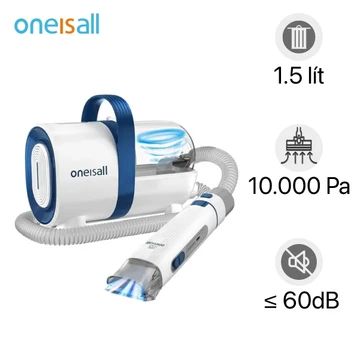 Máy cắt tỉa hút lông thú cưng Oneisall LM2 – chăm sóc thú cưng 7-trong-1