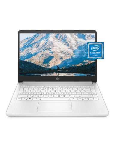 HP 14 Laptop, Intel Celeron N4020, 4 GB RAM, 64 GB Storage