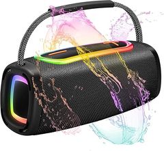  Bluetooth Speaker 60W, 36H Playtime 6000mAh BT5.4 Portable Wireless Speaker 