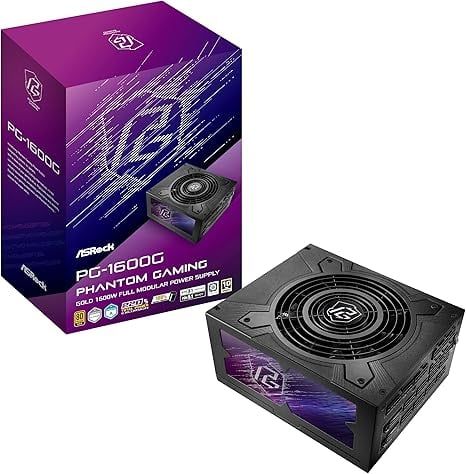 ASRock PG 1600G ATX 3.1 1600W Power Supply