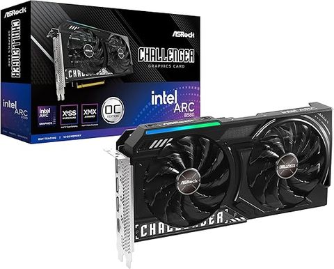 ASRock Intel Arc B580 Challenger 12GB OC Graphics Card