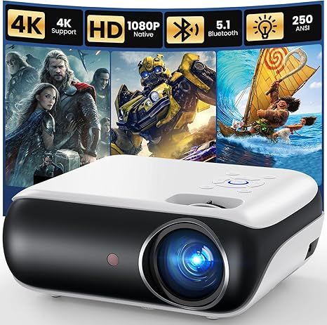 Máy chiếu HAPPRUN độ phân giải gốc 1080P