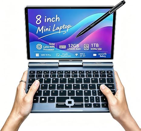 Máy tính xách tay mini 2 trong 1 KOOFORWAY 8