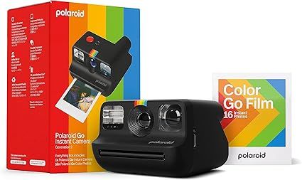 Polaroid Go Gen 2 Đen – Máy ảnh lấy liền mini kèm 16 ảnh film