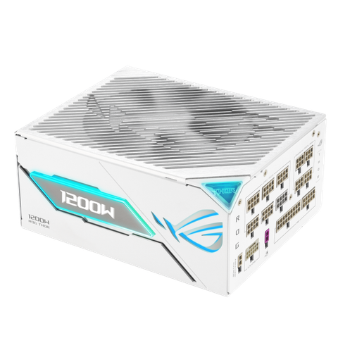 Nguồn máy tính Asus ROG THOR 1200W Platinum III White Edition ATX 3.1 PCIE 5.1