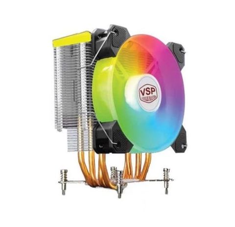 Tản nhiệt khí VSP T410i | ARGB, Đen