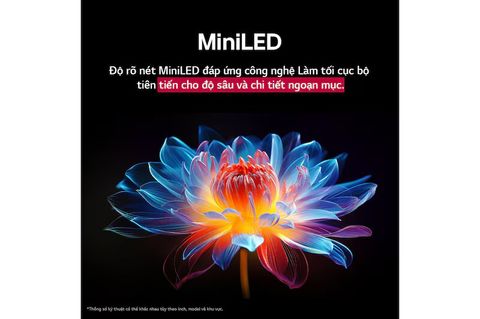 TV LG QNED evo AI QNED9M 65″ – True Wireless 4K 144Hz MiniLED