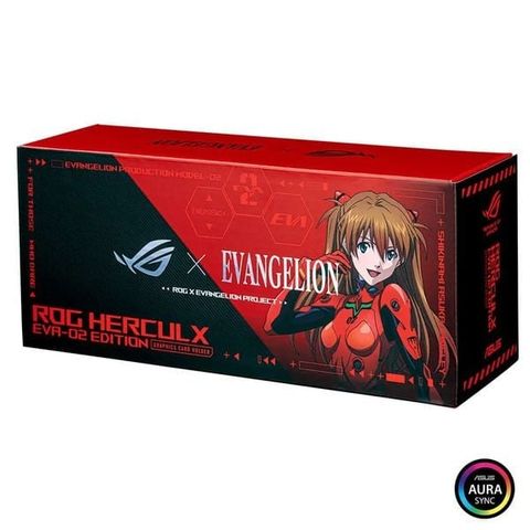 ASUS ROG Herculx XH01 EVA-02 Edition | Giá Đỡ VGA Chống Xệ Đẳng Cấp
