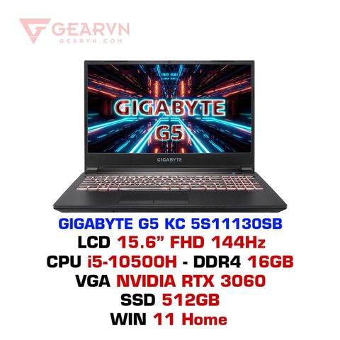 Laptop Gigabyte G5 KC 5S11130SB