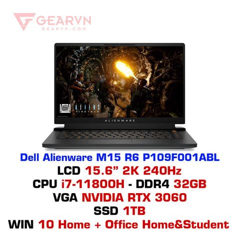 Laptop Gaming Dell Alienware M15 R6 P109F001ABL