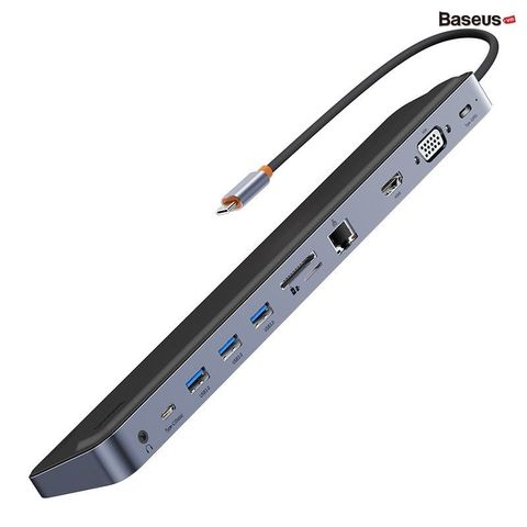 Hub Baseus EliteJoy Gen2 | 11-12 Cổng | Xuất 3 Màn Hình | PD 100W