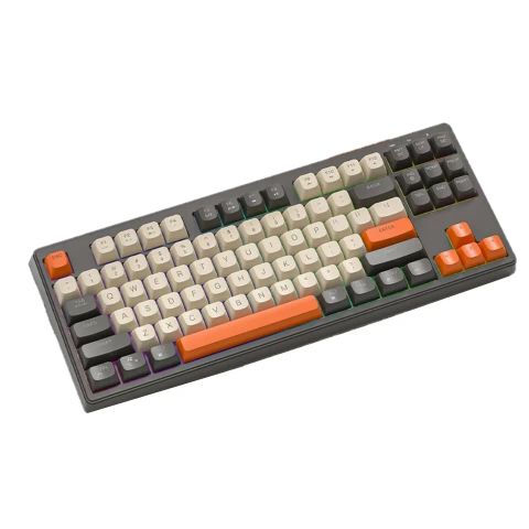 Bàn phím Bluetooth LED giả cơ Freewolf M87