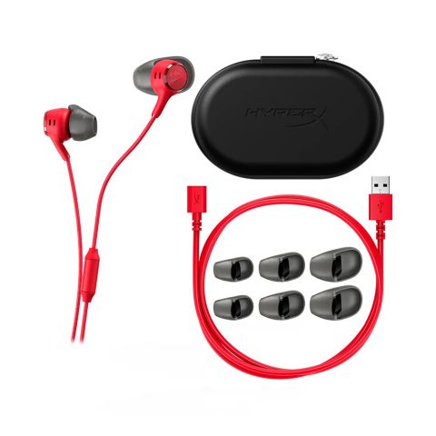 Tai nghe có dây HyperX Cloud Earbuds III S BN7S2AA (Đỏ)