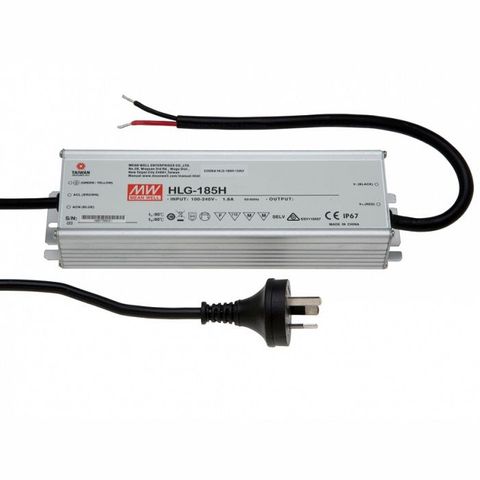 HLG-185H-12B – Bộ nguồn LED AC/DC (185W 12V 13A) Meanwell